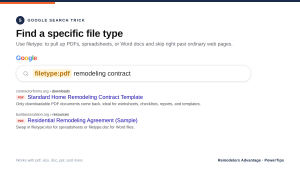 Google filetype: operator to find PDF documents